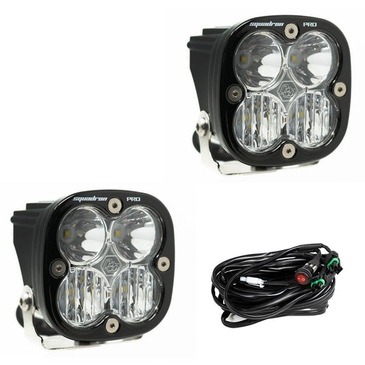 LED Light Pods Driving Combo Pattern Pair Squadron Pro Series Baja Designs